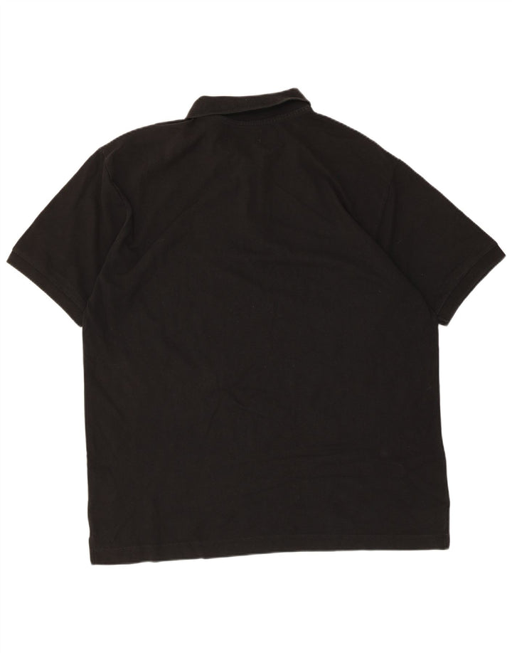 Kappa Polo Hombre 2XL Algodón Negro