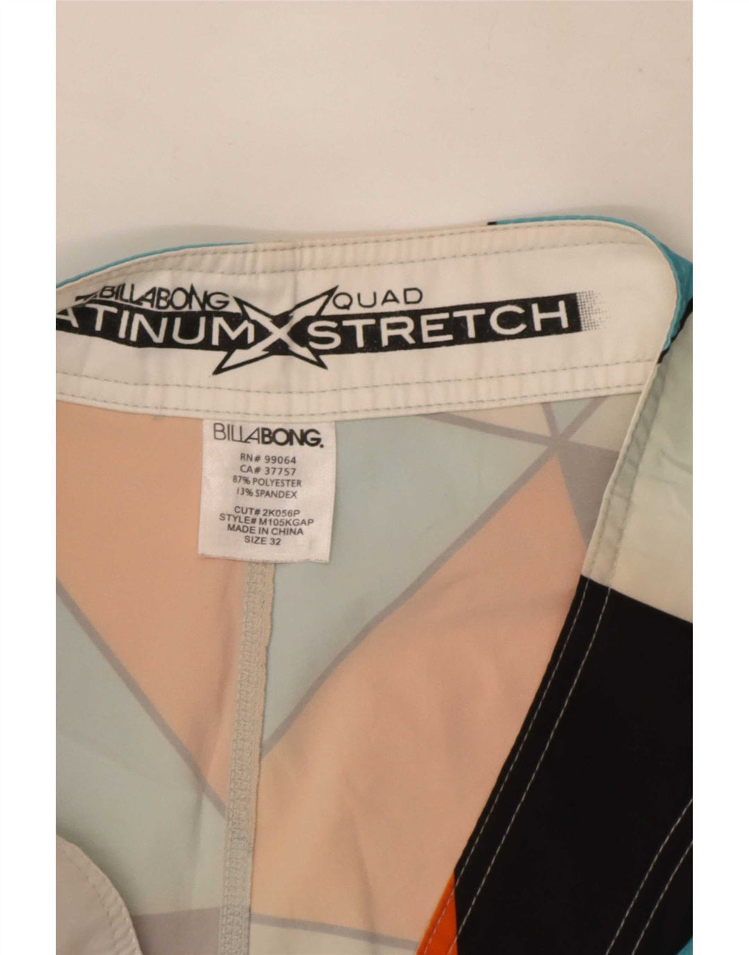 Bañador Billabong Hombre Poliéster Geométrico Multicolor Mediano