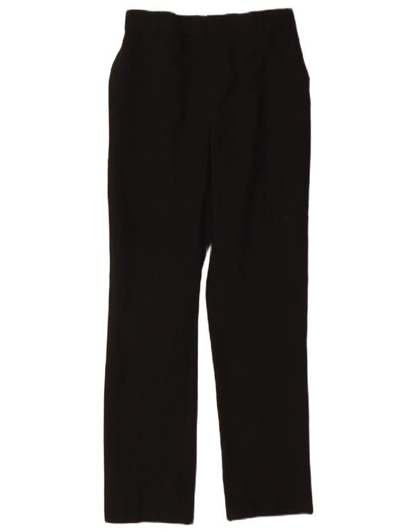 Marks & Spencer Pantalones de traje rectos para niños 14-15 años W26 L28 Negro