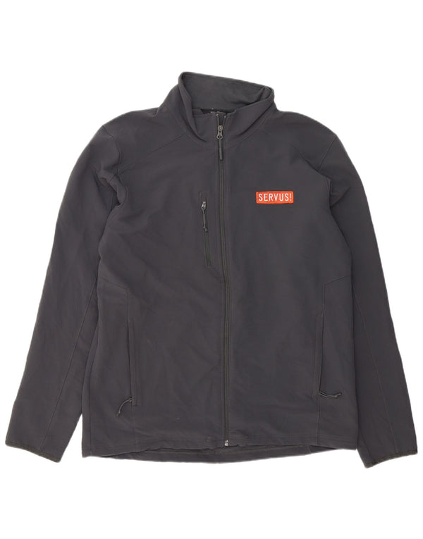 The North Face Chaqueta superior de chándal para hombre Poliéster gris grande