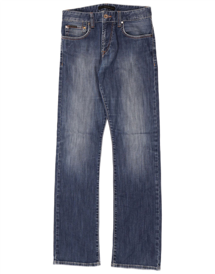 Vaqueros Rectos Calvin Klein Mujer W30 L34 Azul