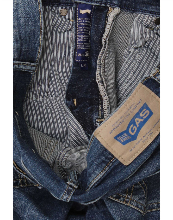 Vaqueros pitillo para mujer Gas W30 L32 Azul