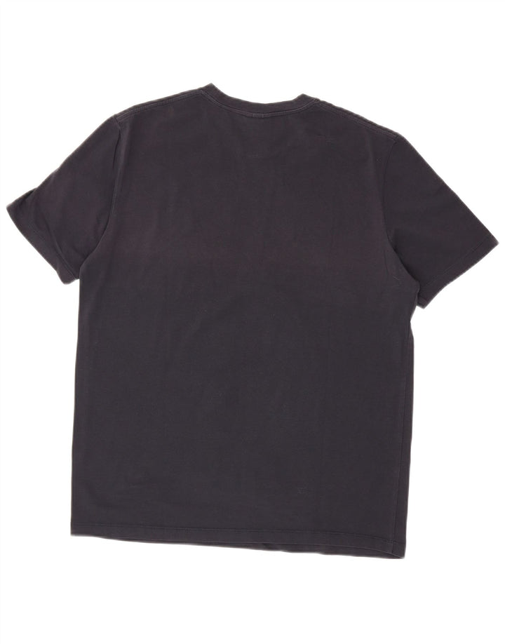 TRUSSARDI JEANS Camiseta Hombre Top Medium Negro Algodón