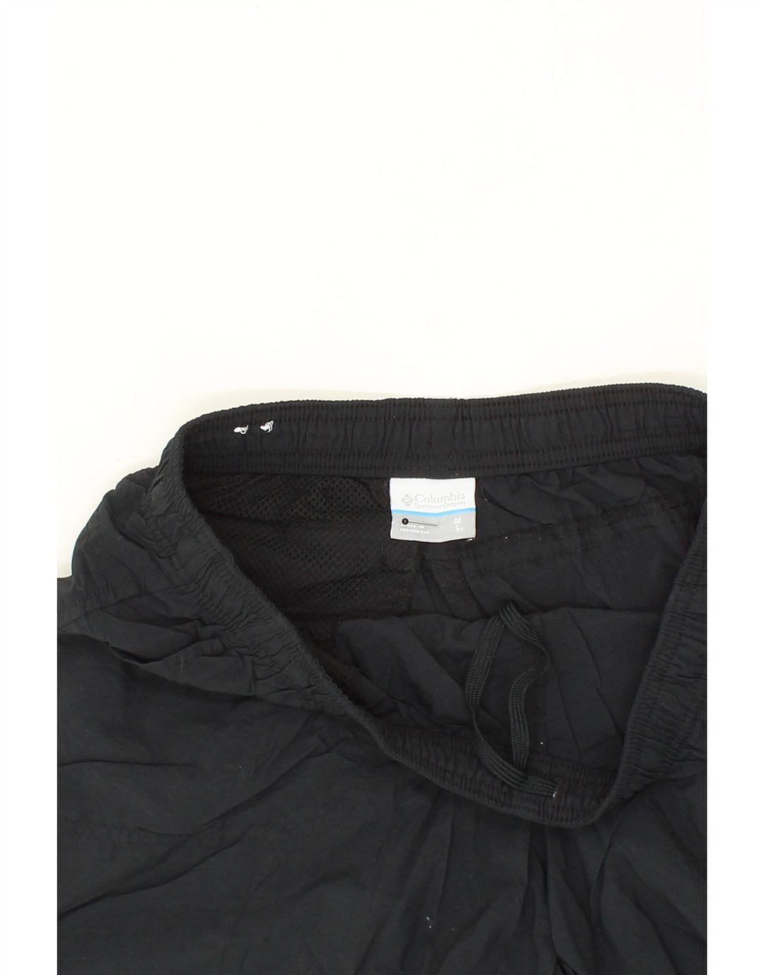 COLUMBIA Womens Sport Shorts UK 14 Medium  Black Nylon Vintage Columbia and Second-Hand Columbia from Messina Hembry 