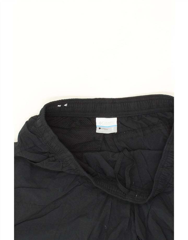 COLUMBIA Womens Sport Shorts UK 14 Medium  Black Nylon Vintage Columbia and Second-Hand Columbia from Messina Hembry 