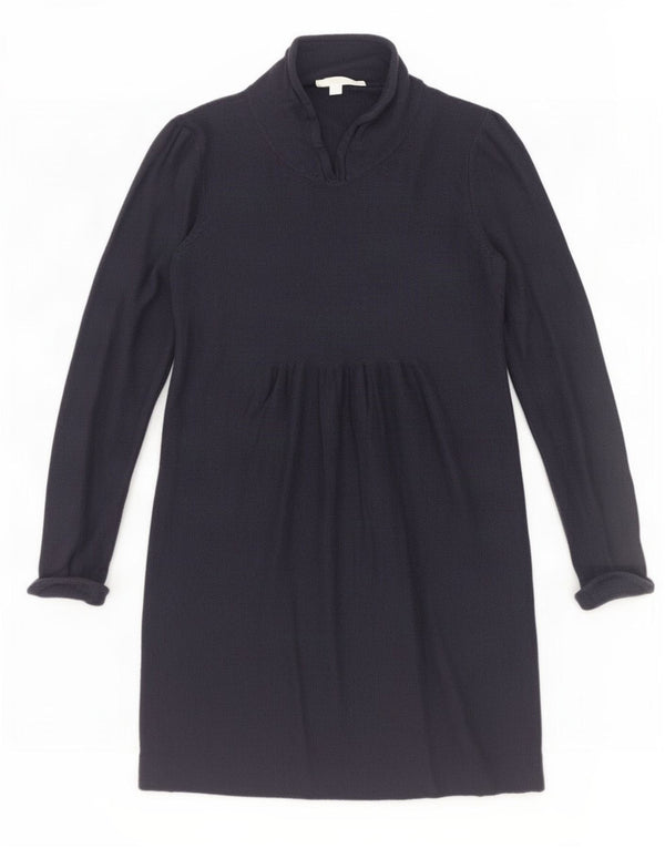 Vestido tipo jersey de manga larga para mujer Boden UK 46 Large Azul marino