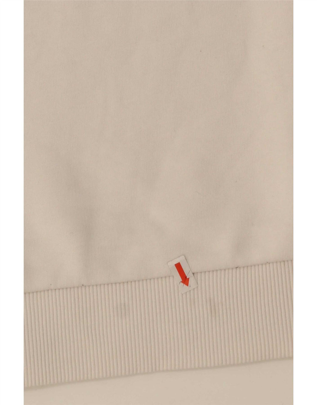 Fila Hombre Sudadera Jumper Small Blanco Colorblock Algodón