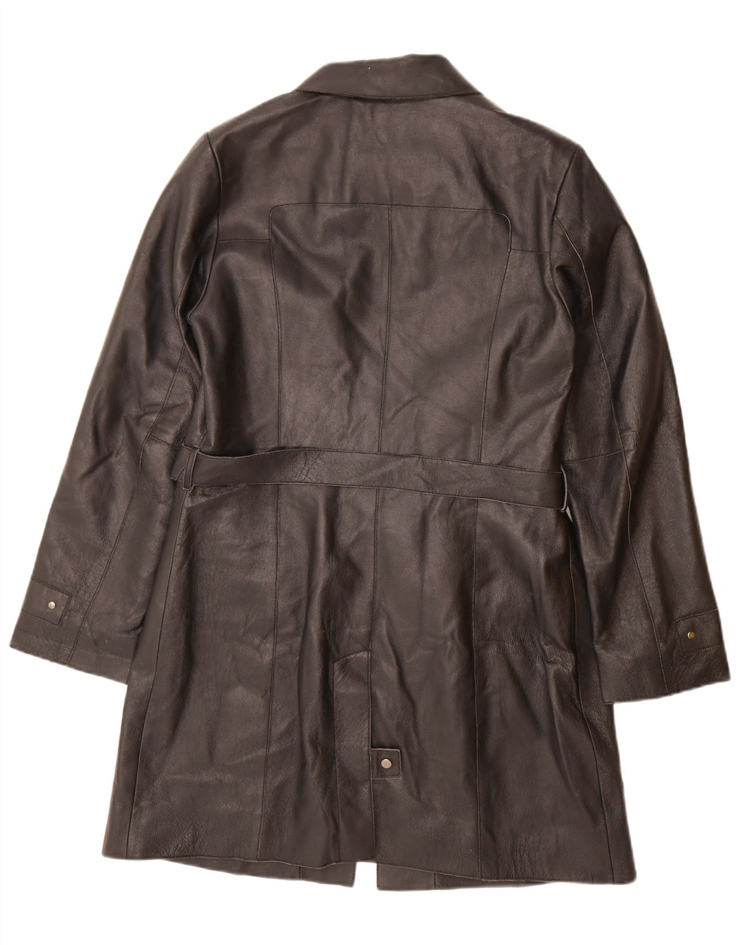 CONBIPEL Abrigo de cuero para mujer IT 48 XL Cuero negro