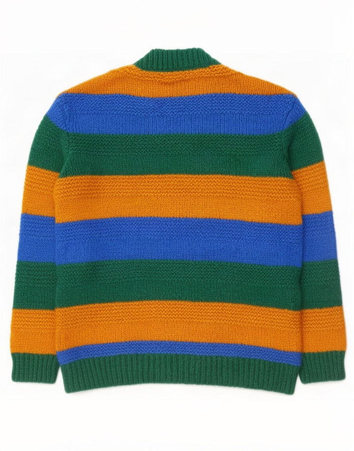 Zara Hombre Jersey De Cuello Redondo Jersey Mediano Rayas Multicolor