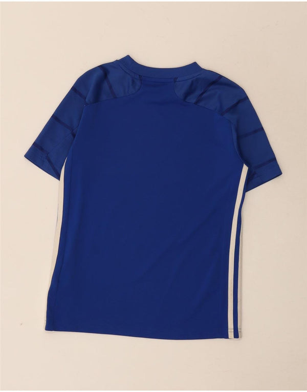 Adidas Camiseta Aeroready para niño 9-10 años Azul Rayas Poliéster