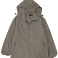 Champion Chaqueta impermeable con capucha para hombre UK 44 2XL Gris
