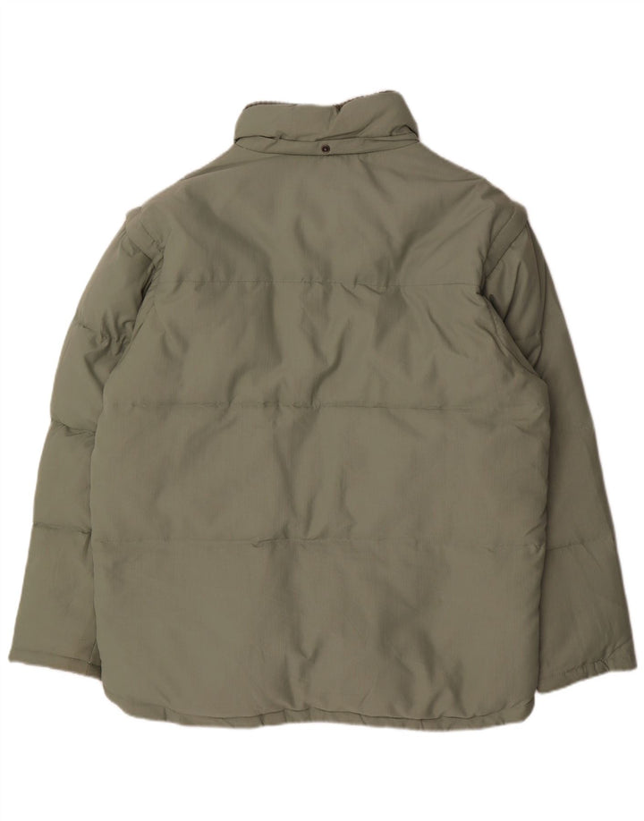 Fila Chaqueta acolchada para hombre UK 40 Large Green