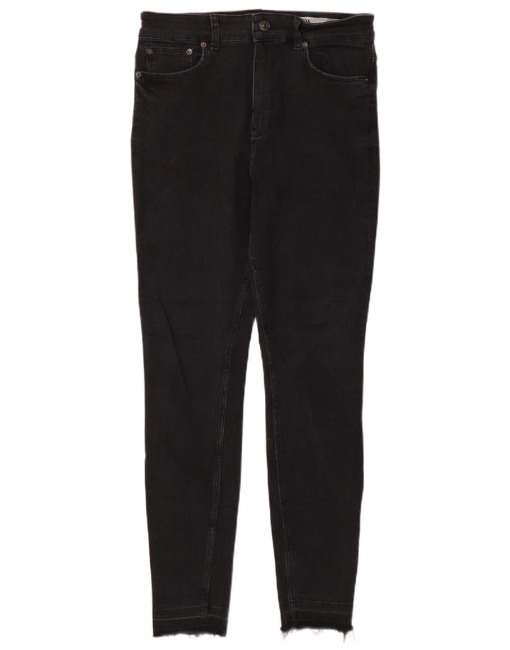 Zara Vaqueros Pitillo Mujer EU 40 Mediano W30 L27 Negro