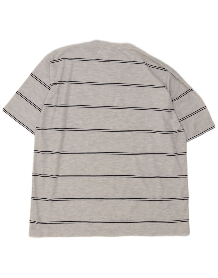 Umbro Camiseta Hombre Top XL Poliéster Rayas Gris