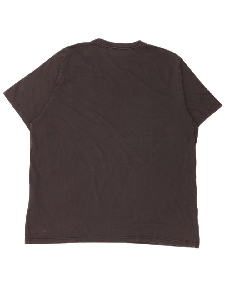 Levi's Camiseta gráfica de corte relajado para hombre Top XL Algodón negro