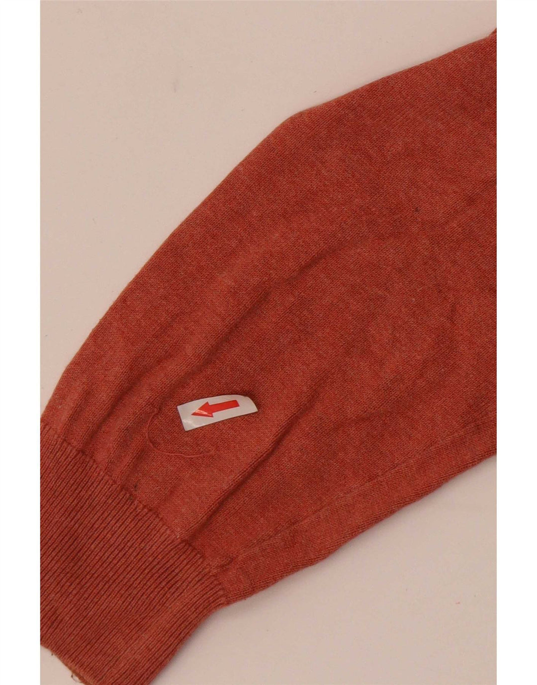 Marks & Spencer Jersey de Cuello Redondo para Hombre XL Algodón Naranja