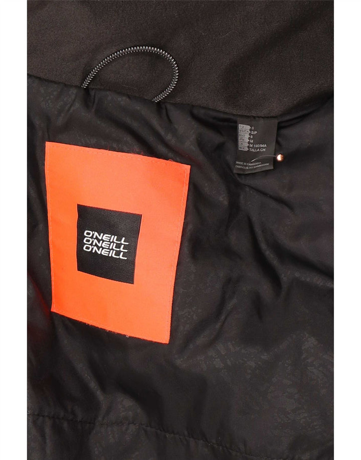 O'Neill Chaqueta de esquí con capucha para hombre UK 36 Small Negro Colorblock Poliéster
