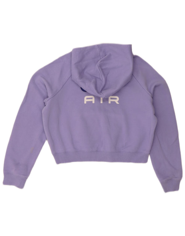 Nike - Sudadera con capucha para niña (13-14 años, talla XL), color morado