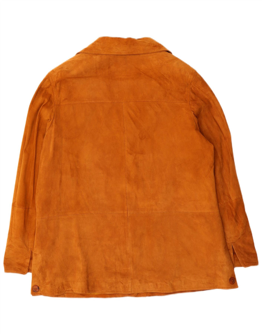 Peter Hahn Chaqueta de ante para mujer US 23 3XL Cuero marrón