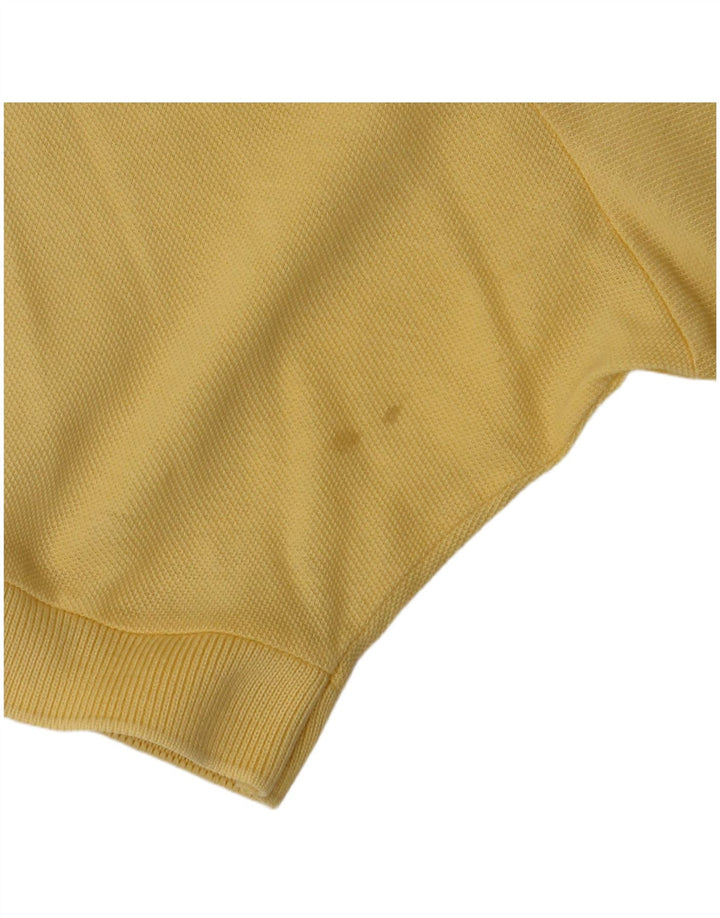 Sergio Tacchini Polo Hombre Algodón Amarillo Medio