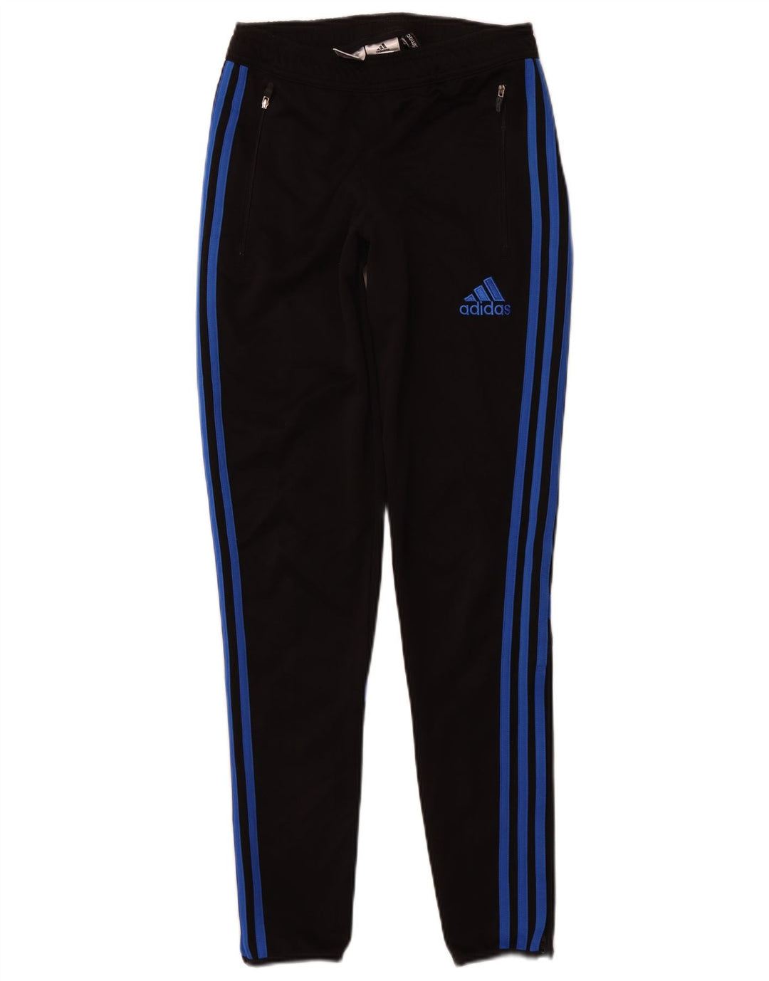 ADIDAS Mujer Climacool Chándal Pantalones UK 6 XS Negro Colorblock