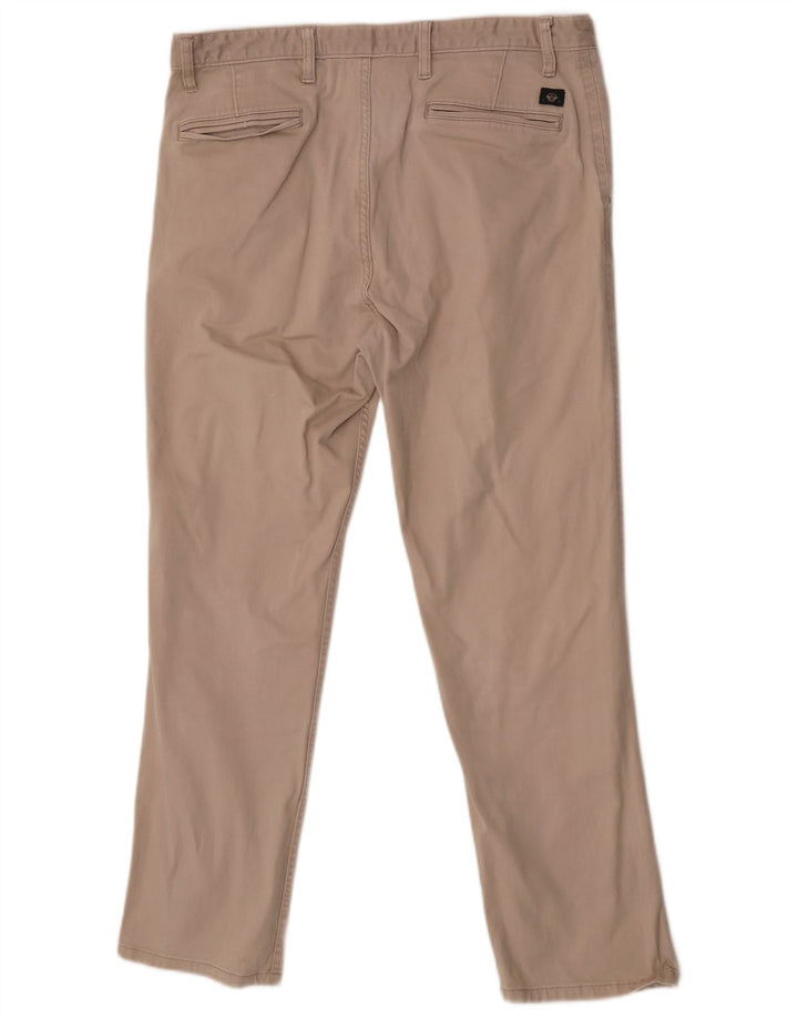 Dockers Pantalón chino ajustado para hombre W34 L29 Beige