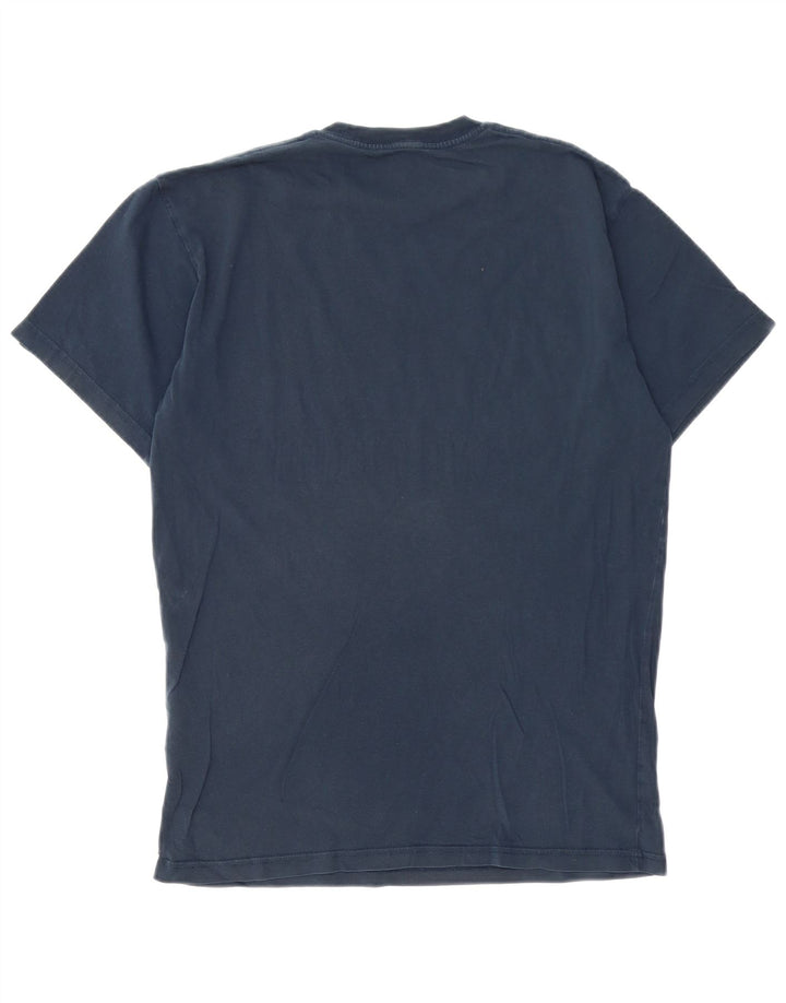 VANS Hombre Classic Fit Graphic Camiseta Top Medium Azul Marino Algodón