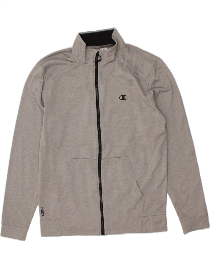 CHAMPION Mens Tracksuit Top Jacket Medium Grey Vintage Champion and Second-Hand Champion from Messina Hembry 