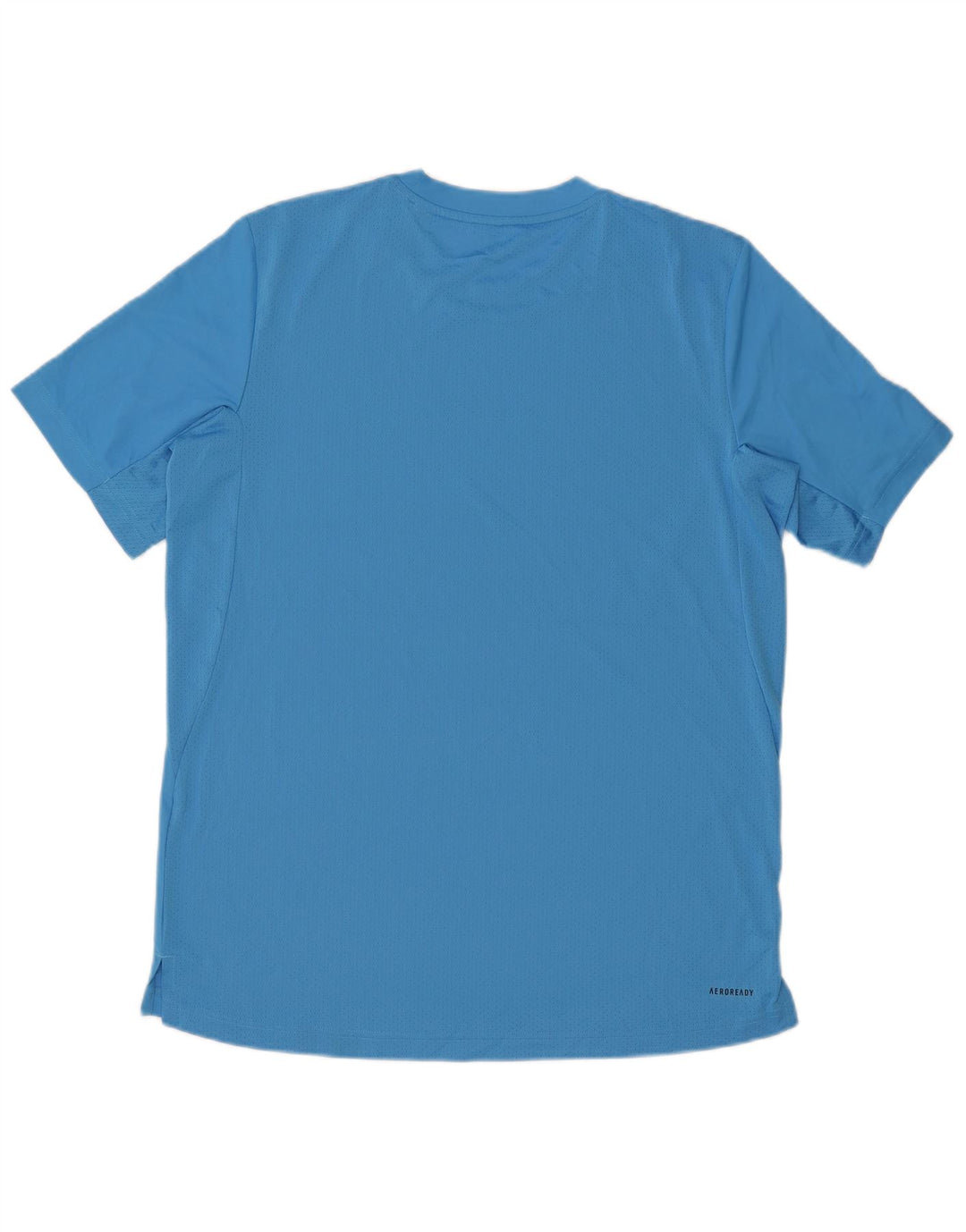 ADIDAS Hombre Aeroready Regular Fit Camiseta Top Azul Medio