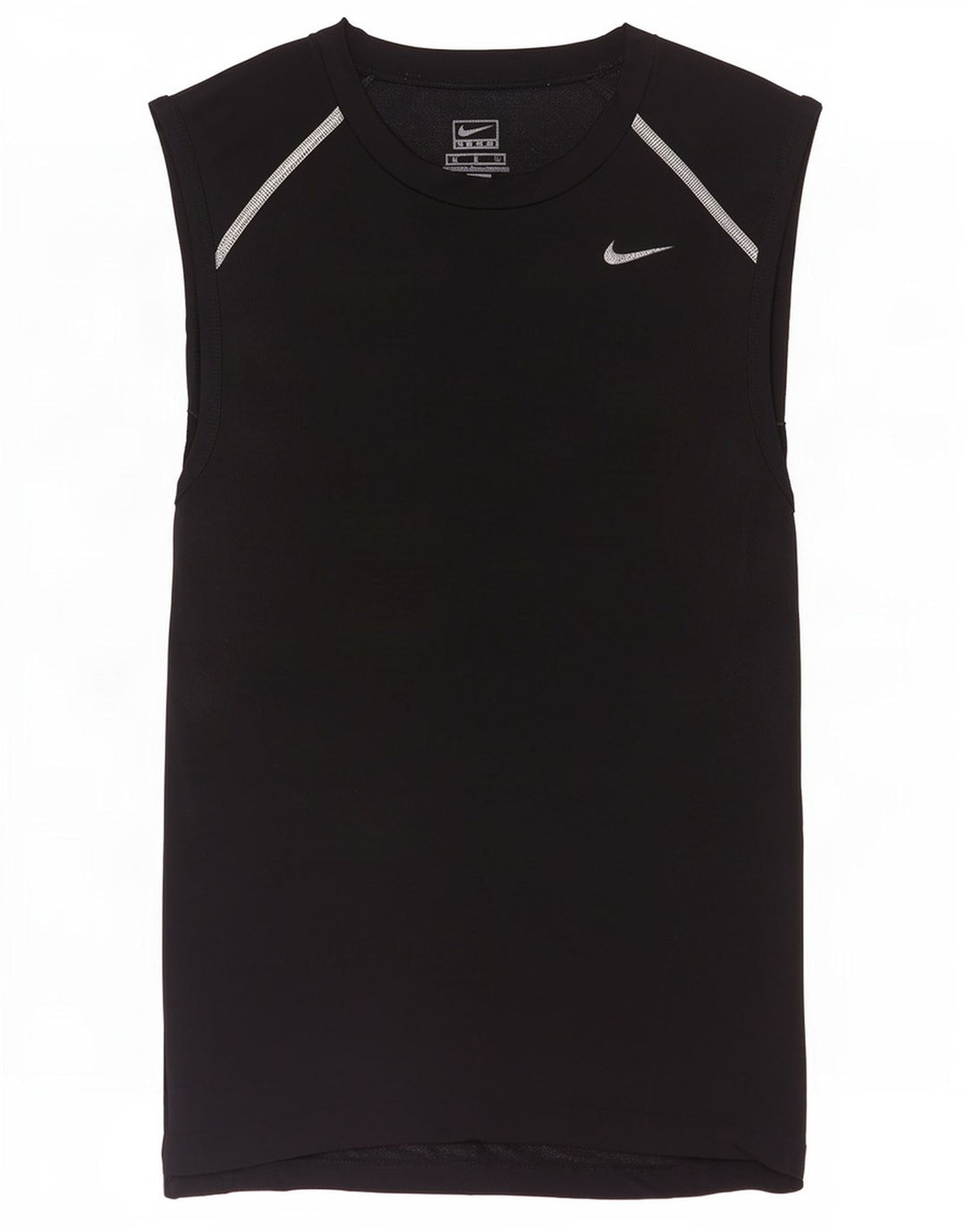 Nike Camiseta sin mangas para niño 13-14 años Negro
