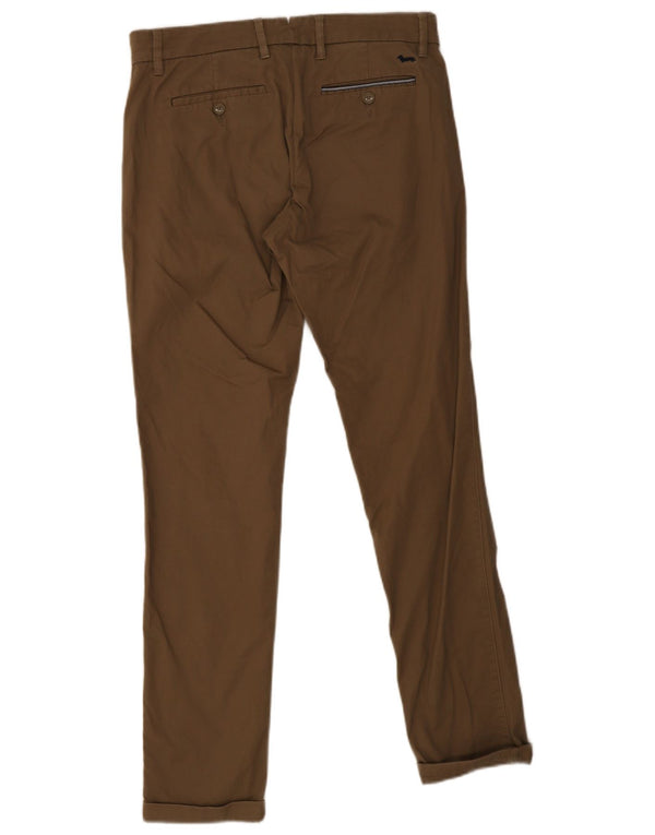 Harmont & Blaine Pantalón chino ajustado para hombre W34 L31 Marrón