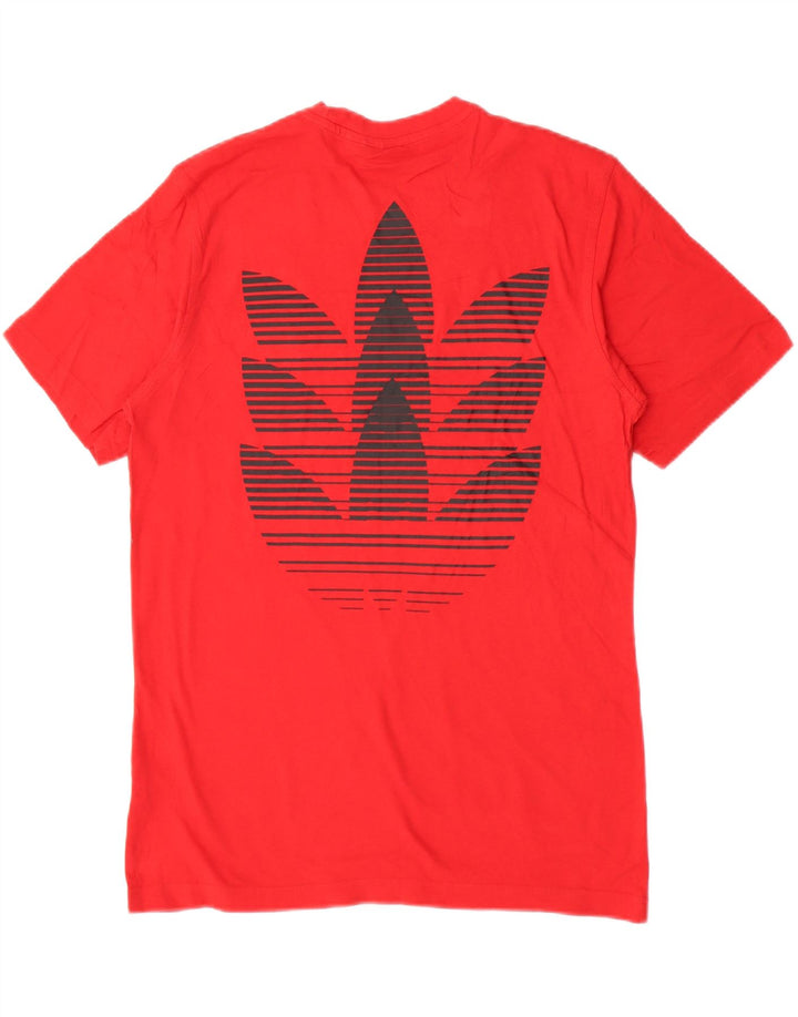 Adidas - Camiseta gráfica para hombre, color rojo medio