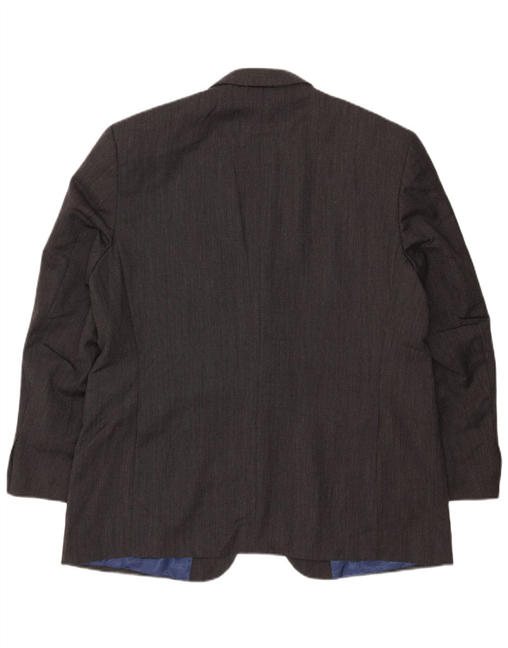 Marks & Spencer Chaqueta tipo blazer de 2 botones para hombre UK 44 2XL Lana gris