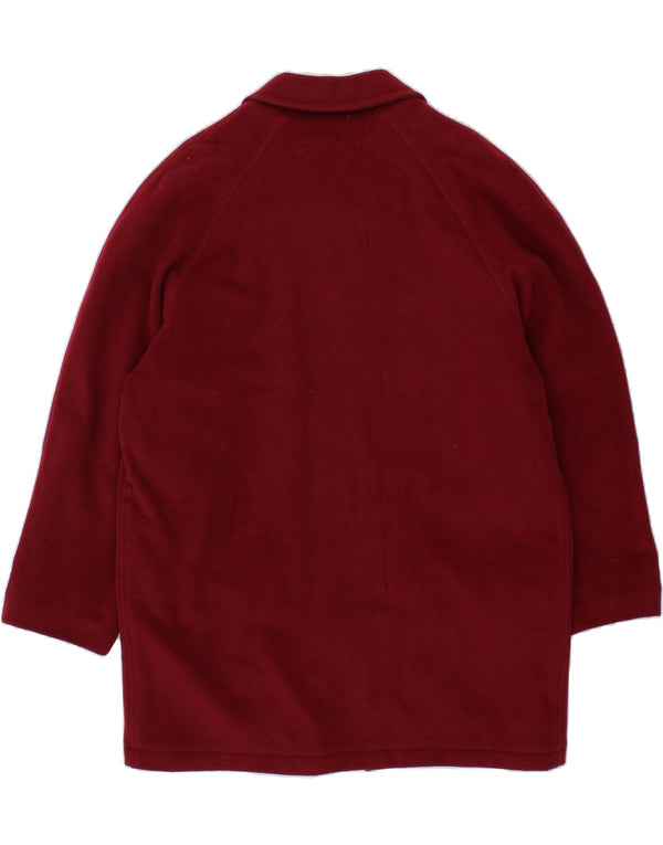 VINTAGE Mens Overcoat IT 50 Large Red