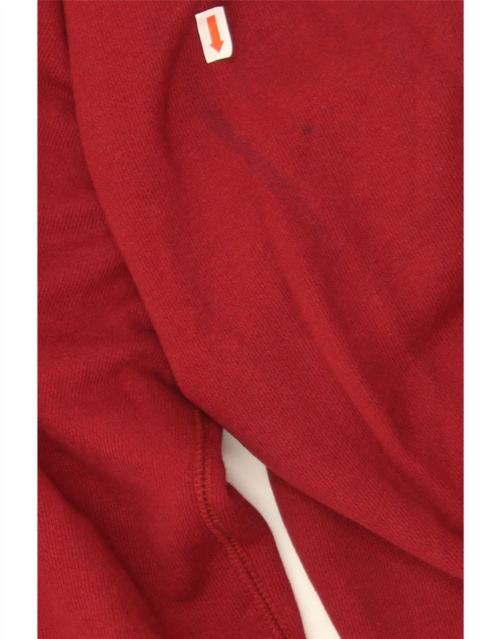 Nike Hombre Sudadera Gráfica Jersey Pequeño Algodón Burdeos