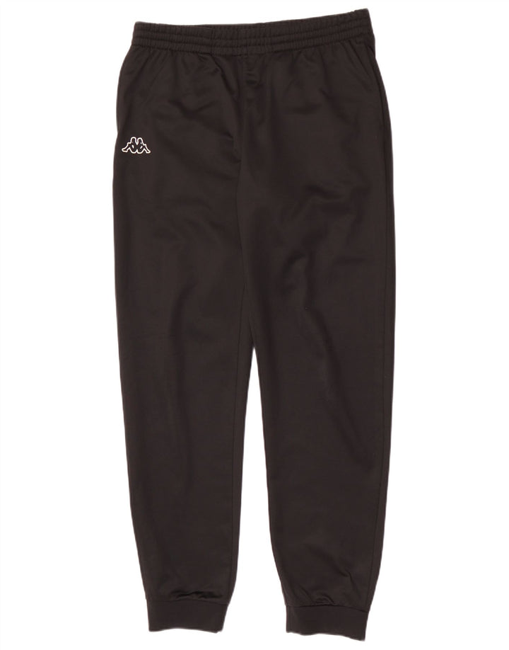 Kappa Hombre Pantalones De Chándal Joggers Medium Negro Poliéster