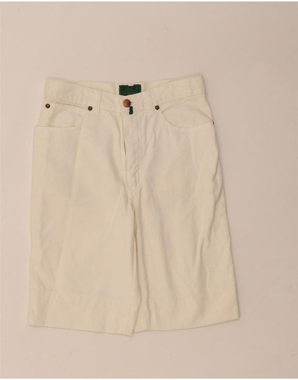 Best Company Bermudas para mujer UK 14 Medium W28 Off White