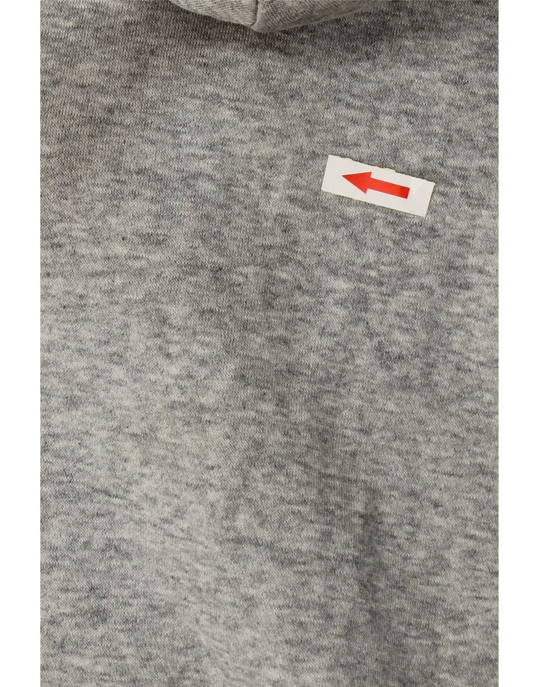 Adidas Hombre Sudadera Con Capucha Gráfica Jersey De Algodón Gris Medio