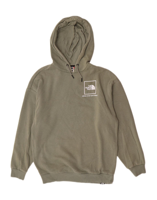 The North Face Jersey con capucha gráfica para mujer UK 46 Large Algodón caqui