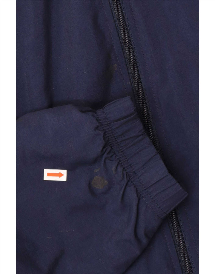 Nike Chaqueta Bomber para Hombre UK 44/46 XL Azul Marino Nylon
