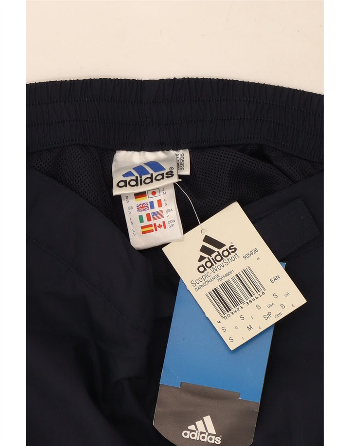 Adidas Pantalones cortos deportivos para hombre Small Azul marino Poliéster