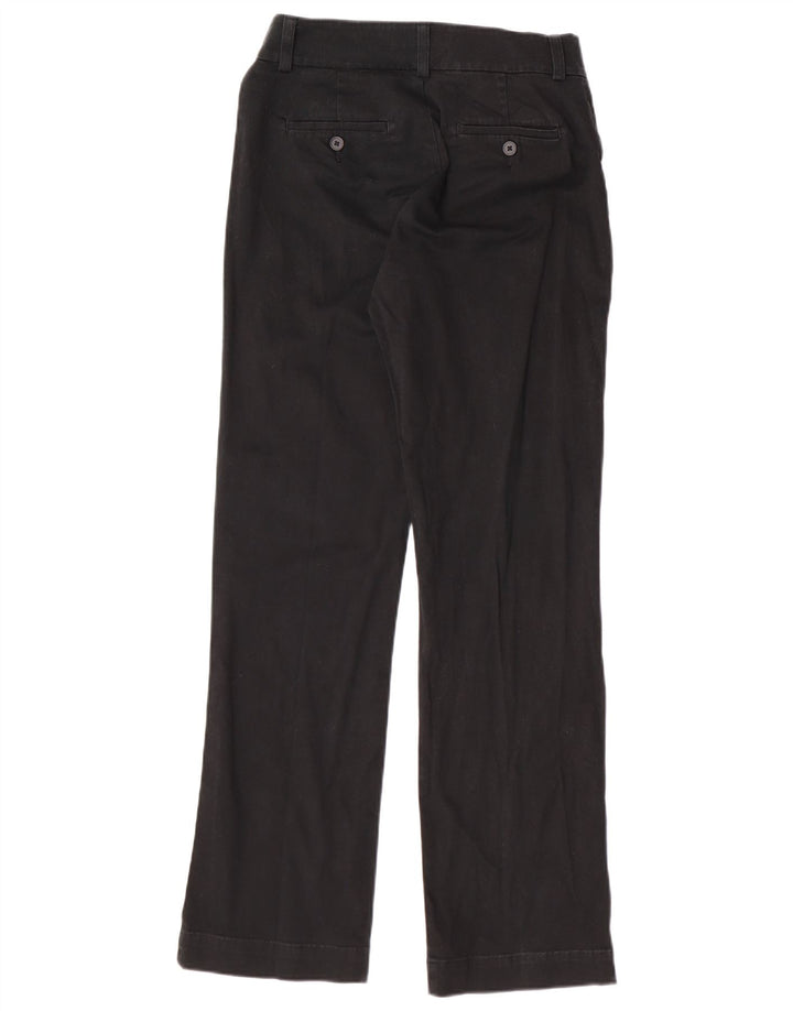 Lee Pantalones rectos de ajuste natural para mujer US 4 Small W28 L31 Negro