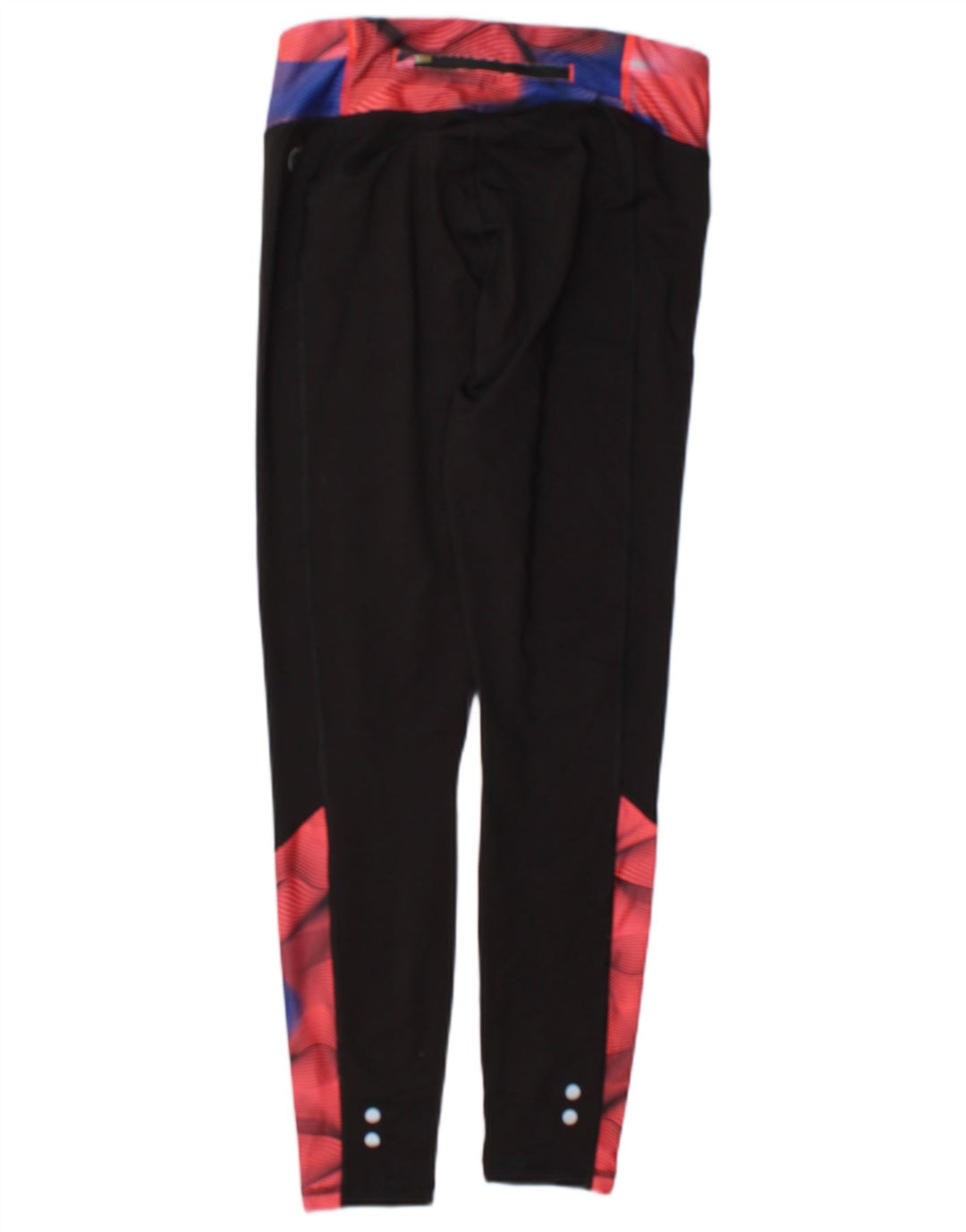 Puma Leggings para mujer UK 12 Mediano Negro Geométrico