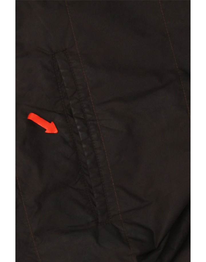 Massimo Dutti Chaleco Forro Hombre UK 42 XL Marrón Poliéster
