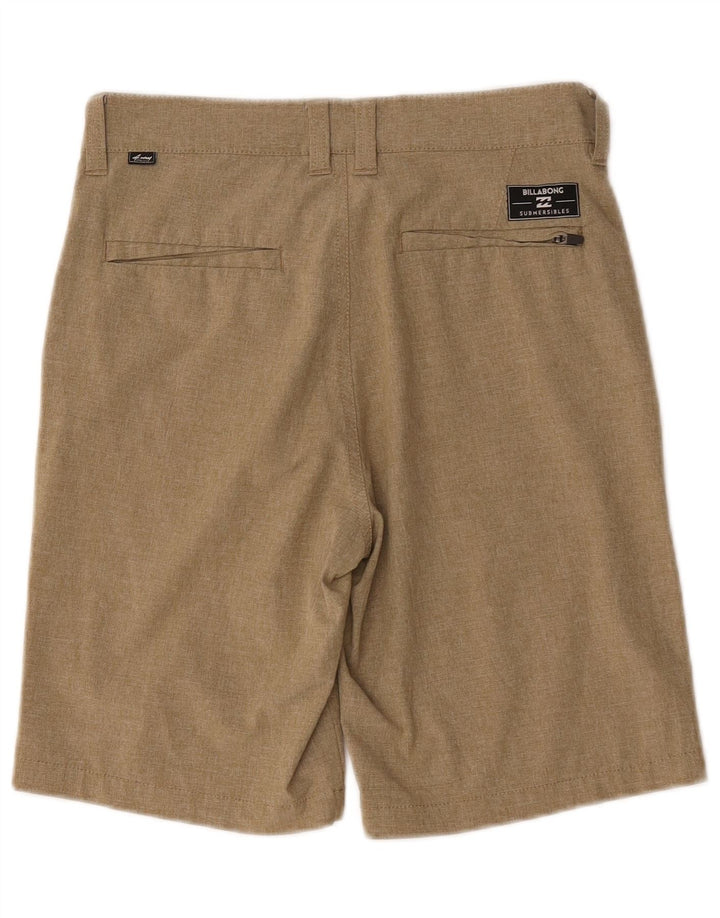 Billabong Mens Chino Shorts W28 Pequeño Poliéster Caqui