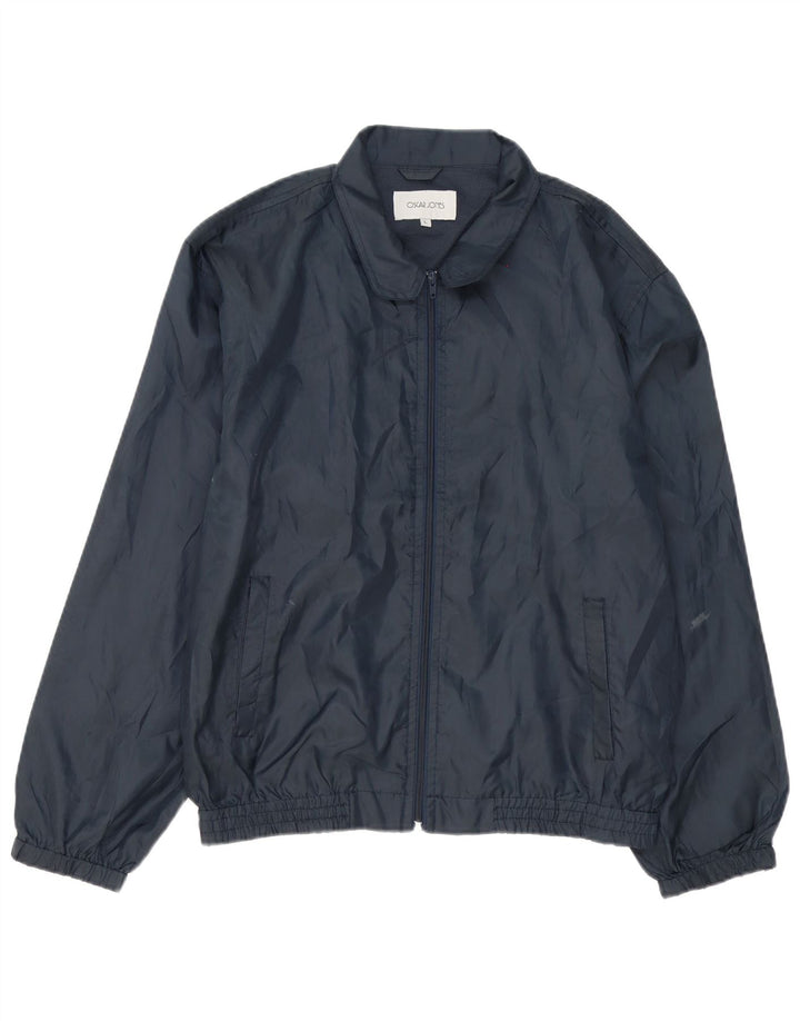 Oscar Jones Chaqueta Bomber para Hombre UK 40 Grande Azul Marino