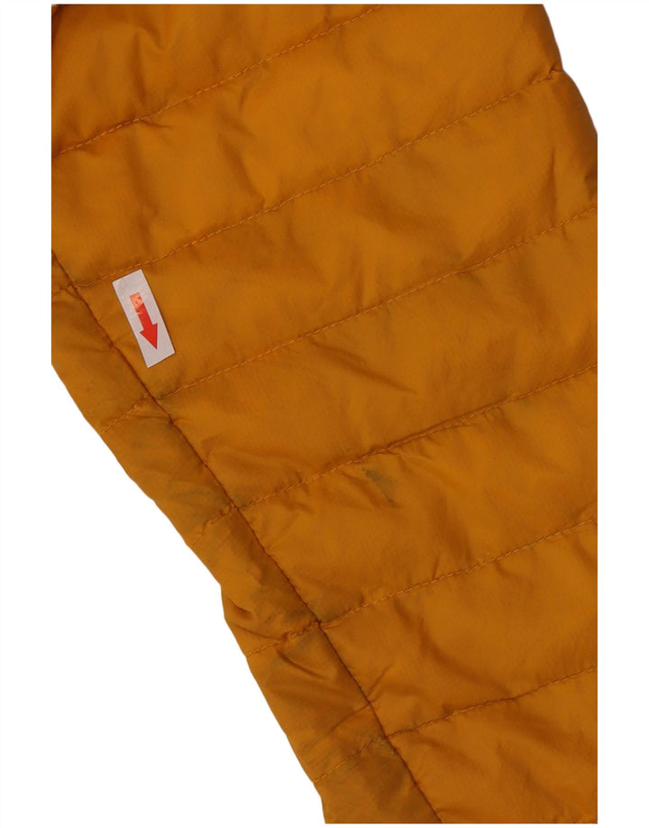 Chaqueta acolchada con capucha para hombre Mountain Warehouse UK 40 Large Nylon amarillo