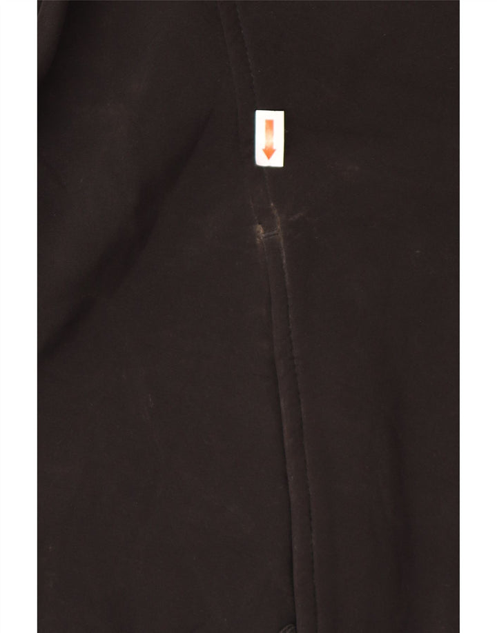 Mountain Warehouse Chaqueta superior de chándal con forro para mujer, talla 40, talla grande, color negro