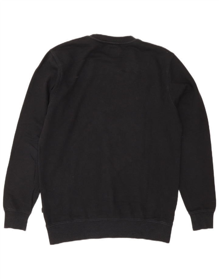 Vans Hombre Sudadera Gráfica Jersey Pequeño Algodón Negro