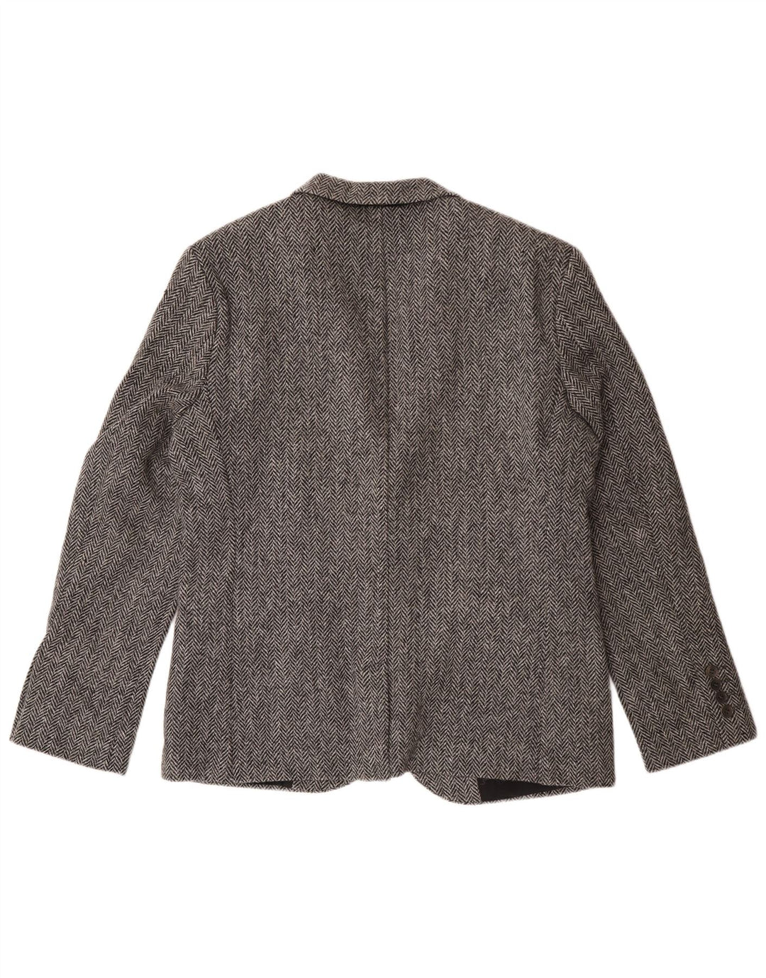 Chaqueta tipo blazer de corte slim para hombre Harris Tweed de Asos UK 42 XL Gris Herringbone